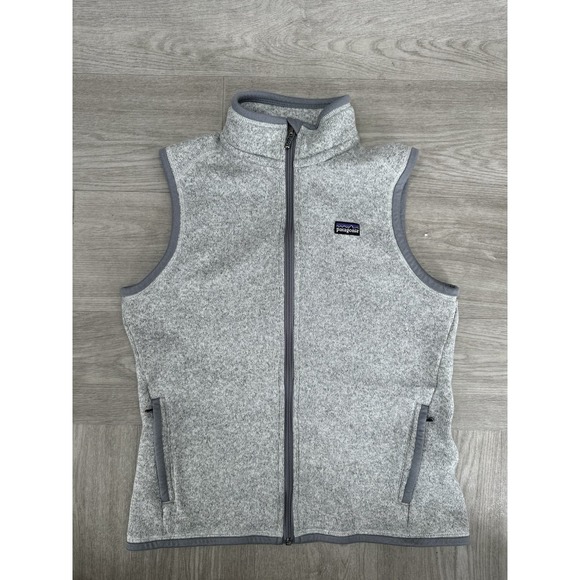 Patagonia Jackets & Blazers - Patagonia Better Sweater Vest Women's Medium Gray Fleece Full Zip